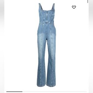 Alice + Olivia Chels corset-style jumpsuit